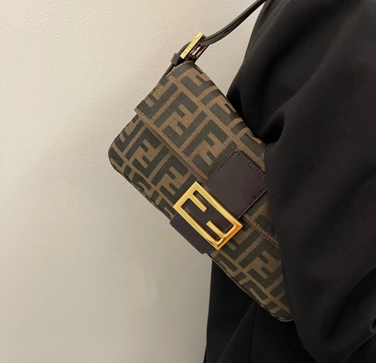 Gold Shoulder Bag