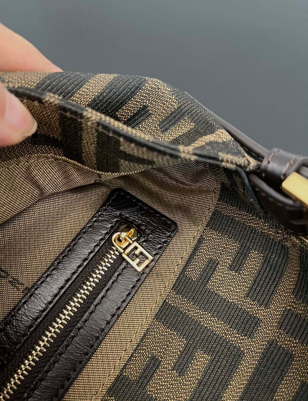 Gold Shoulder Bag