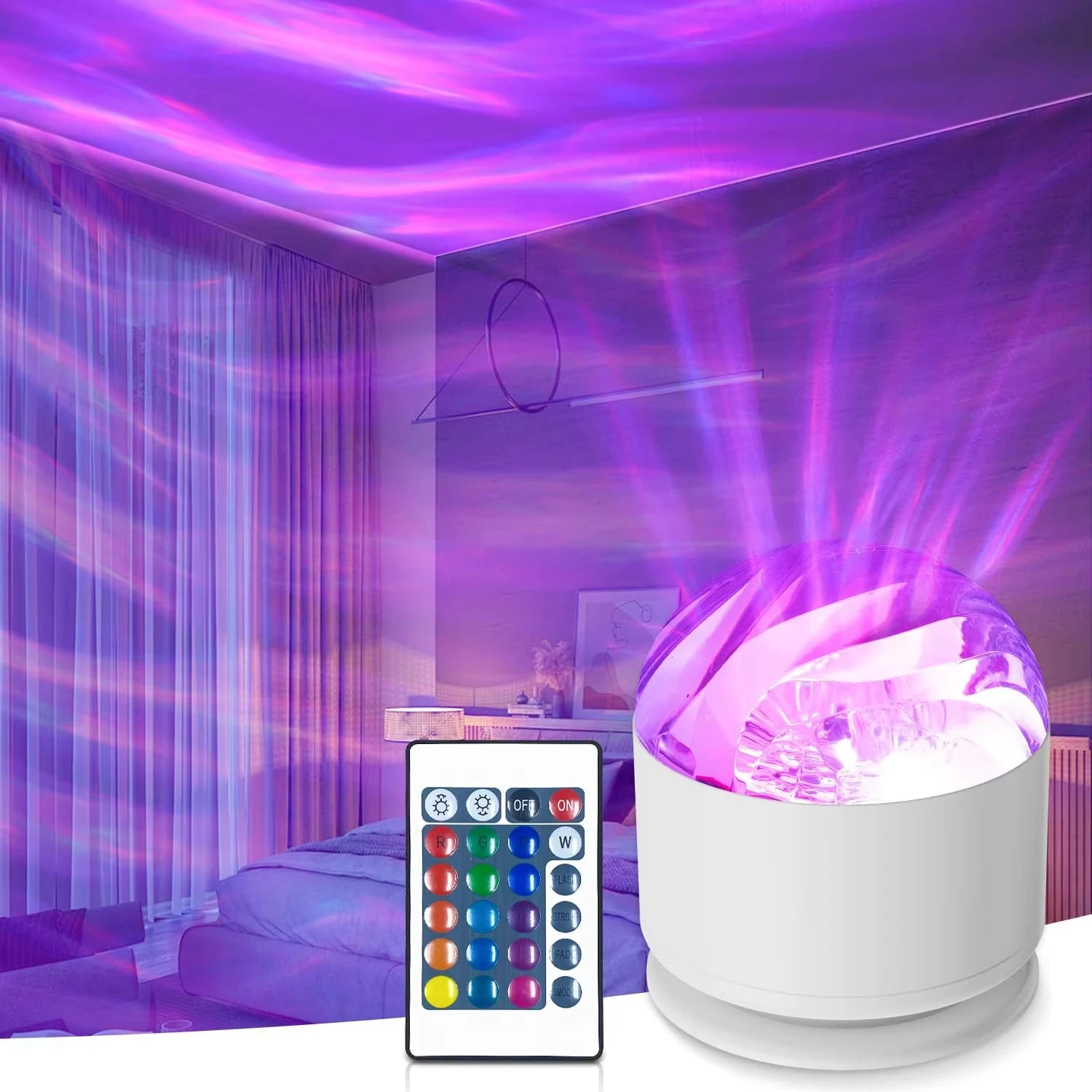 Aurora Starfield LED Projector Mood