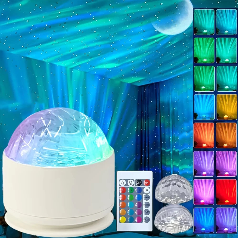 Aurora Starfield LED Projector Mood